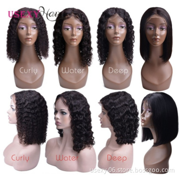 Bob Wigs 100 Human Hair,Short Curly Bob Wigs Human Hair Lace Front,Brazilian Human Hair Short Bob Lace Front Wig For Black Women